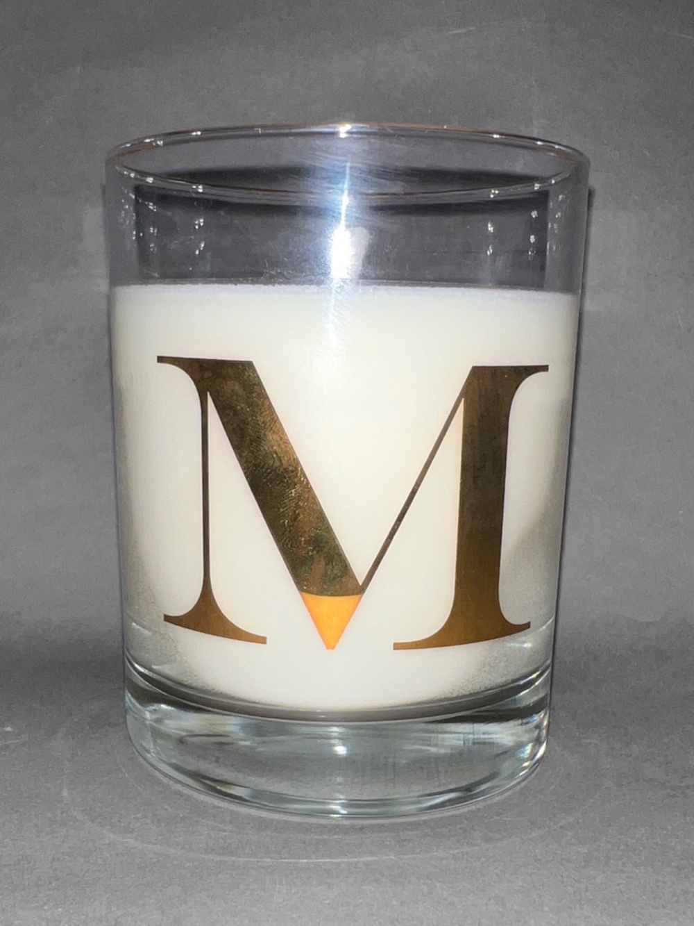 Williams Sonoma Letter "M" Candle